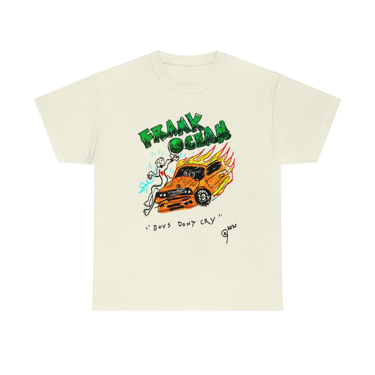 Frank Ocean Unisex T-shirt - Boys Don't Cry Collection