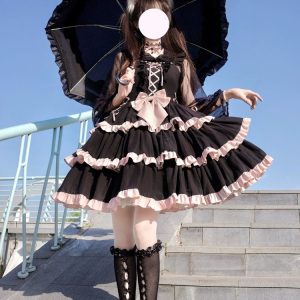 Genuine Light Lolita Star Charm Ballet Dress