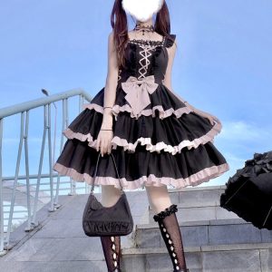 Genuine Light Lolita Star Charm Ballet Dress