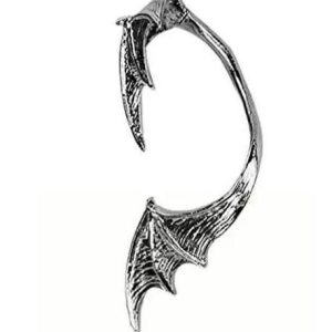 Gothic Demonic Wicca Witch Devil Dragon Wing Ear Cuff