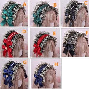 Gothic Kawaii Lace Headdress - Cosplay Hair Band