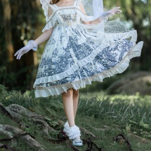 Gothic Lolita Dress - Elegant and Edgy Y2K Fashion