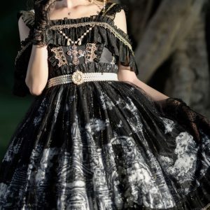 Gothic Lolita Dress - Elegant and Edgy Y2K Fashion