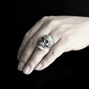 Gothic Satan Satanic Emo Baphomet Devil Punk Ring