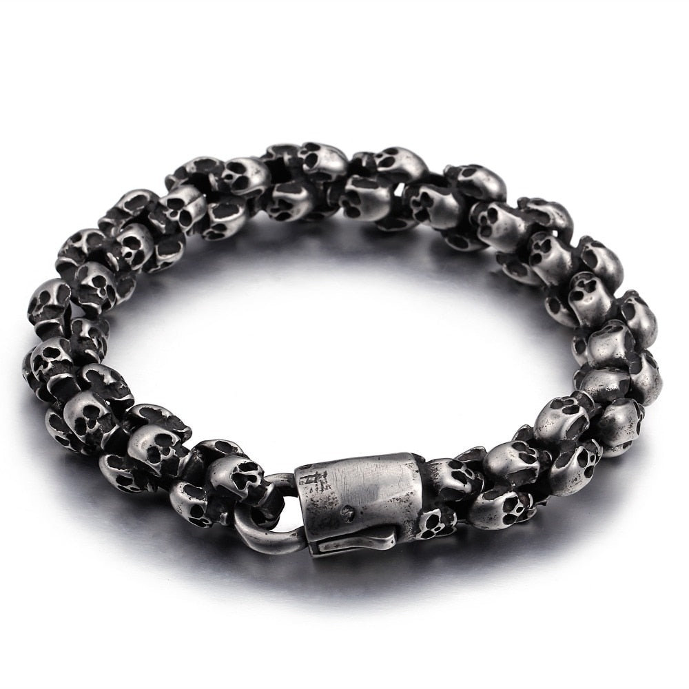 Gothic Skull Skeleton Bracelet