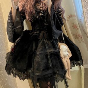 Gothic Streetwear High Waist Dress - SEO optimized