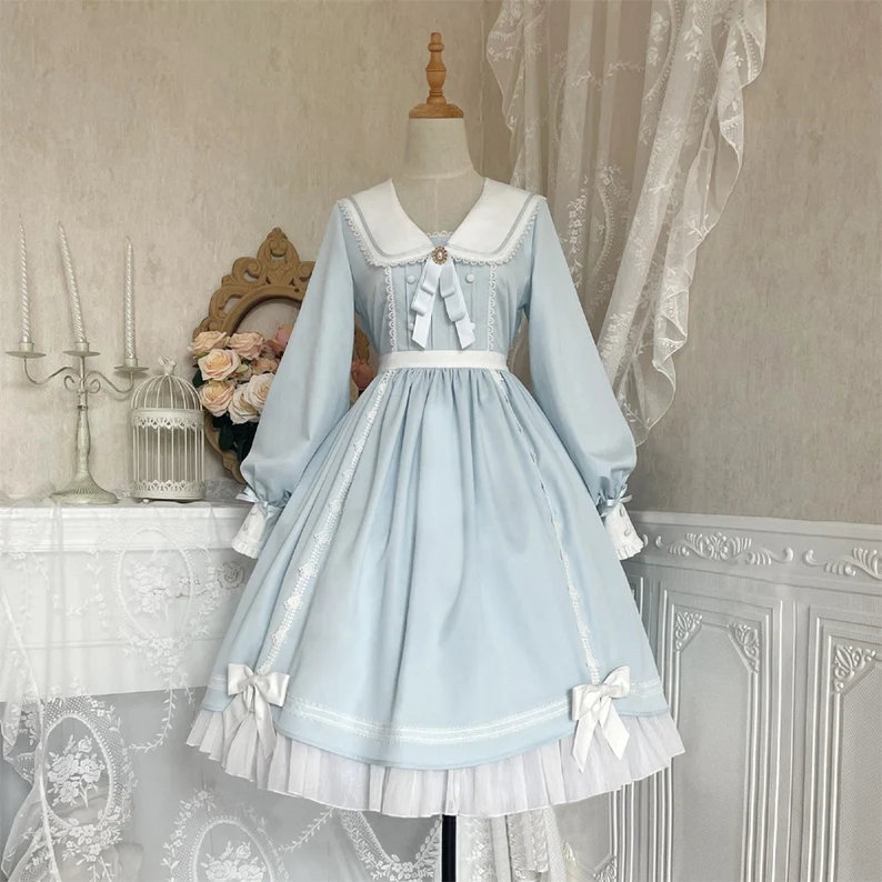 Handmade Gothic Lolita Princess Dress - Y2K Clothing