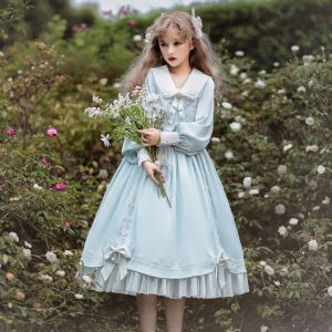 Handmade Gothic Lolita Princess Dress - Y2K Clothing