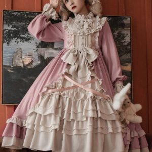 Handmade Gothic Lolita Princess Dress - Y2K Clothing