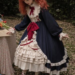 Handmade Gothic Lolita Princess Dress - Y2K Clothing