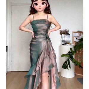 Handmade Greek Goddess Mermaid Prom Dress