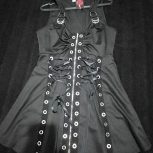 Handmade Women's Adjustable Goth Dress - Unique and Stylish