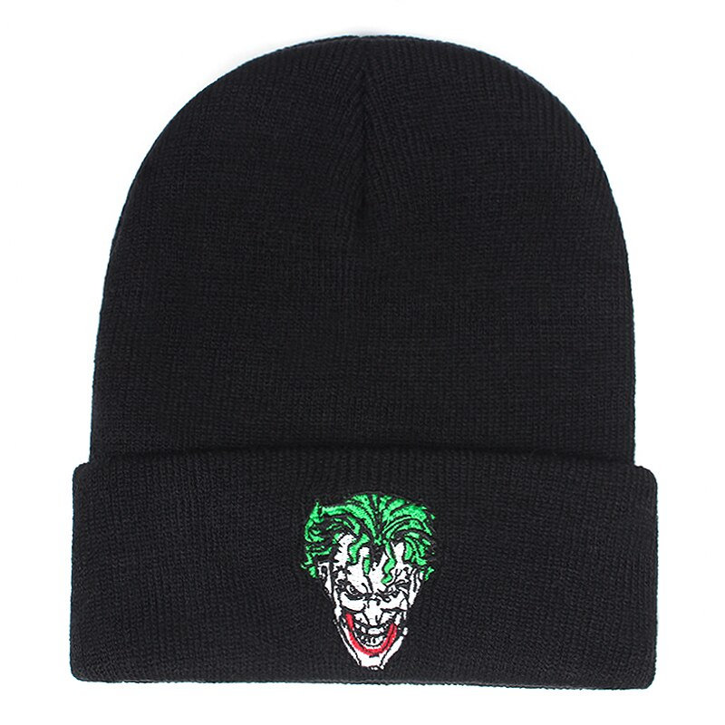 Joker Embroidered Beanie - Superhero Hat