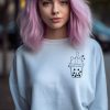 Kawaii Boba Tea Sweatshirt - Bubble Tea Cat Ears Sweater