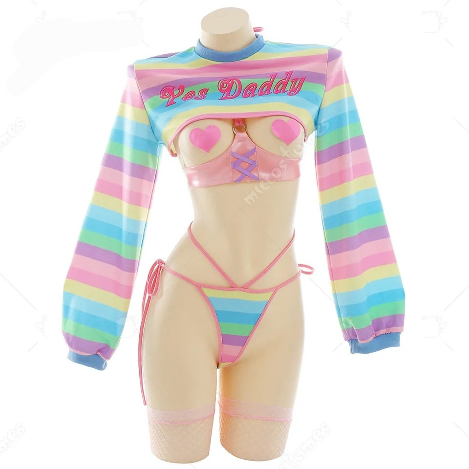 Kawaii Daddys Girl Lingerie - Free Worldwide Shipping