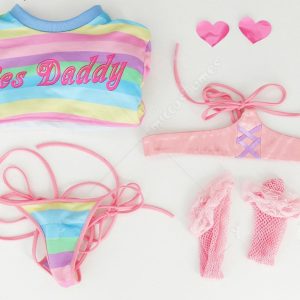 Kawaii Daddys Girl Lingerie - Free Worldwide Shipping