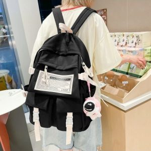 Kawaii Waterproof Schoolgirl Backpack - Harajuku Style