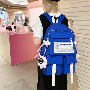 Kawaii Waterproof Schoolgirl Backpack - Harajuku Style