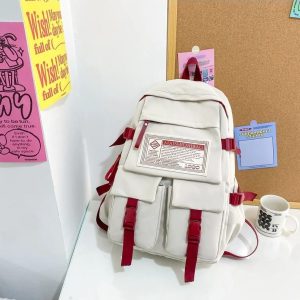 Kawaii Waterproof Schoolgirl Backpack - Harajuku Style