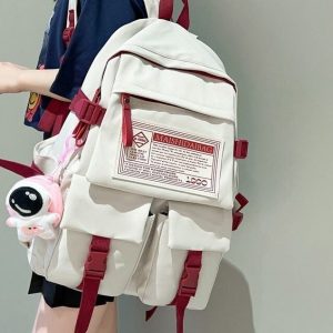 Kawaii Waterproof Schoolgirl Backpack - Harajuku Style