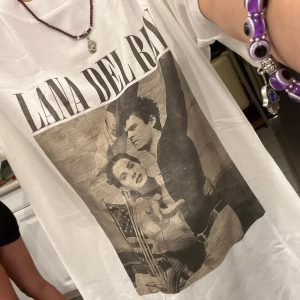 Lana Del Rey Oversized Graphic Tee