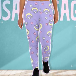 Lilac Usagi Soft Sweatpants | Harajuku Aesthetic Kawaii Clothing