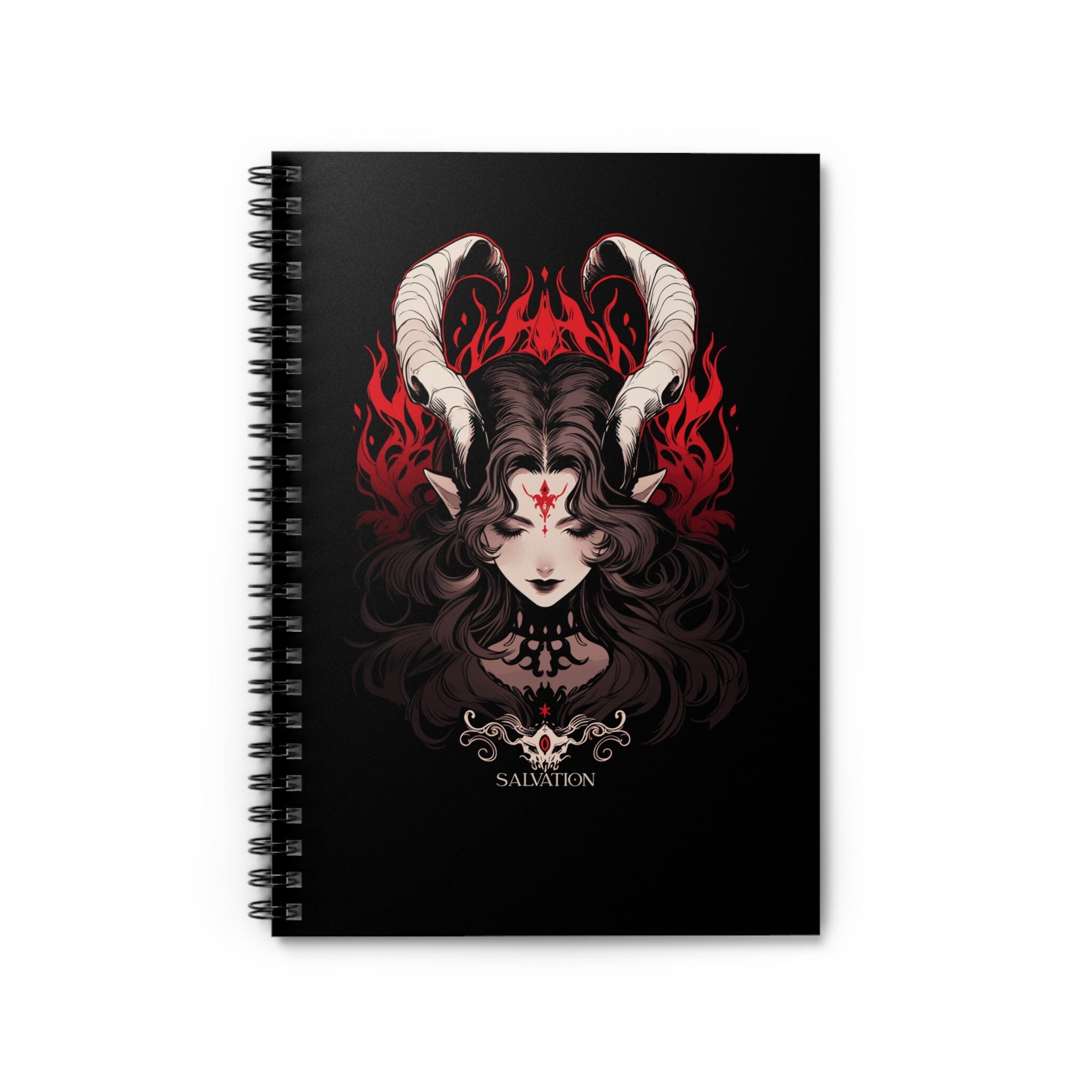 Lilith Notebook - Anime Aesthetic Ruled Line