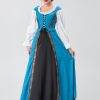 Medieval Renaissance Gown Dress for Y2K Fashion