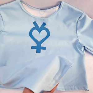 Mercury Symbol Crop Top | Astrology Activewear