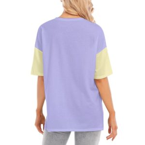 Pastel Moon Child T-shirt With Hem Split