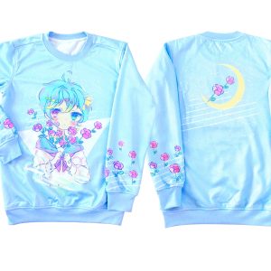 Pastel Roses Unisex Sweatshirt - Y2K Fashion Harajuku Sweater