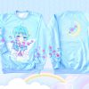 Pastel Roses Unisex Sweatshirt - Y2K Fashion Harajuku Sweater