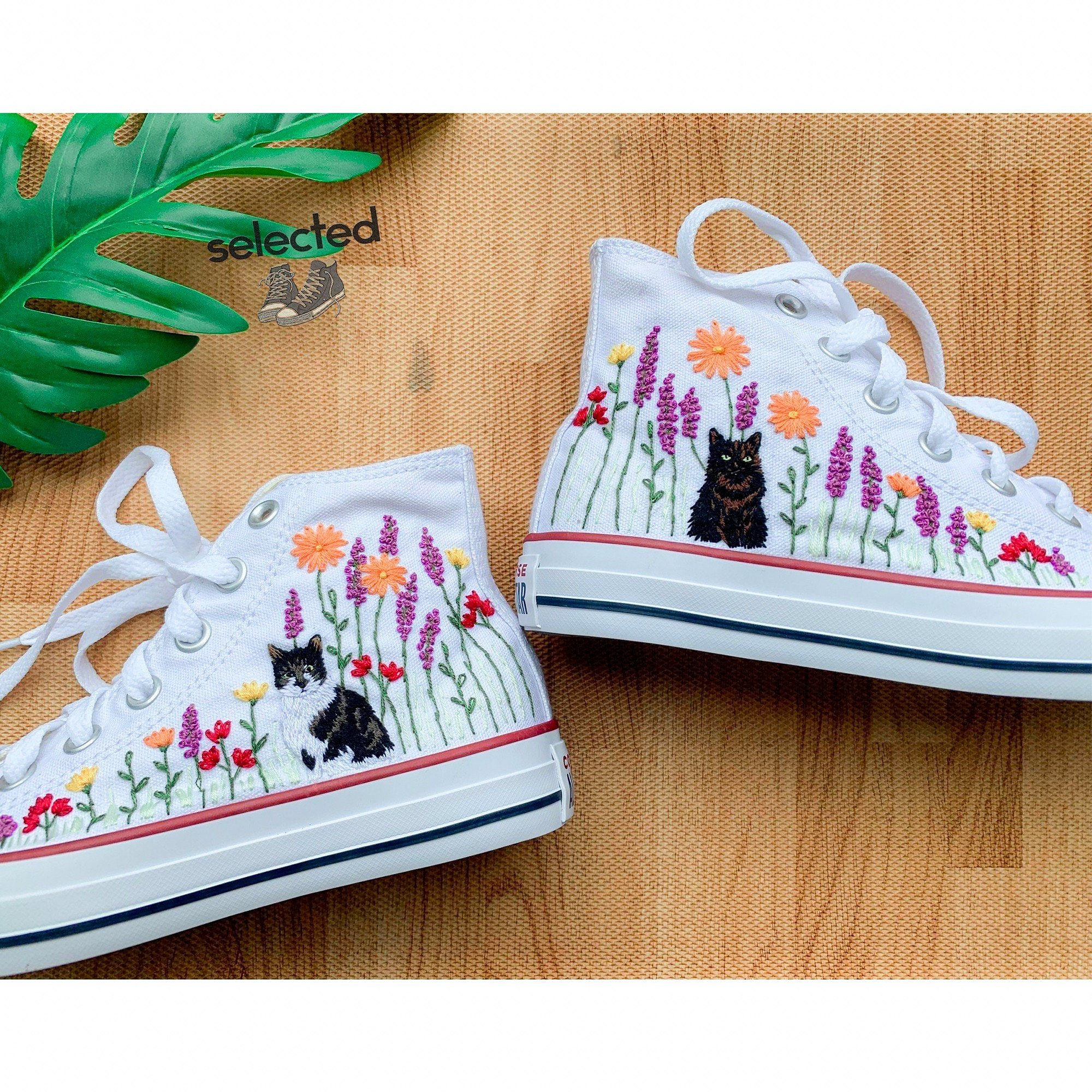 Personalized Embroidered Converse Shoes: Add Your Unique Style