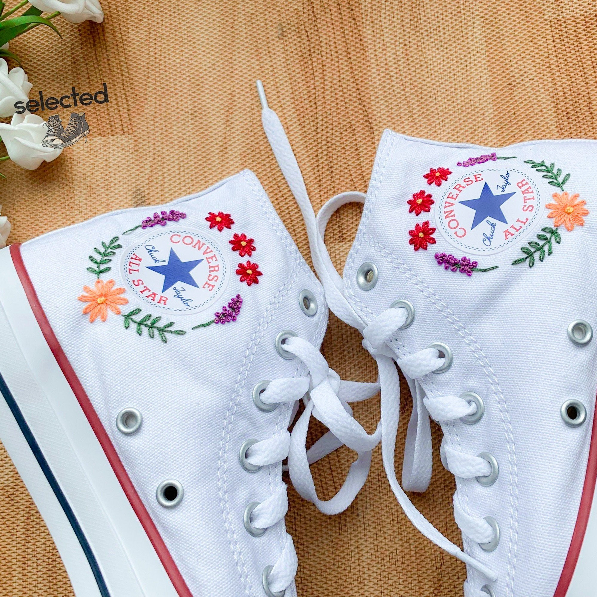 Personalized Embroidered Converse Shoes: Add Your Unique Style