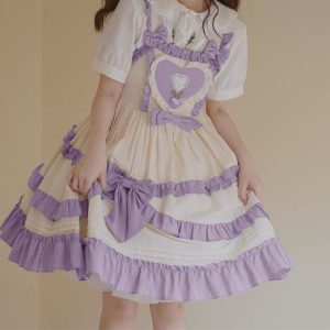 Pink Kawaii Fairy Sleeveless Cute Women's Lolita Fashion Dress