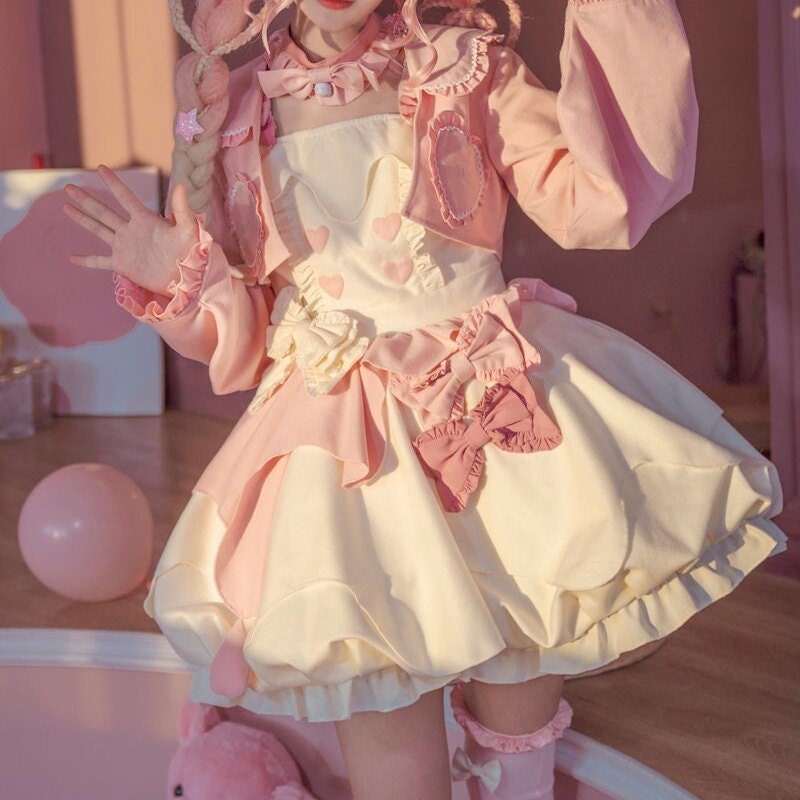 Pink Lolita Dress - Kawaii Japanese Tea Party Fashion