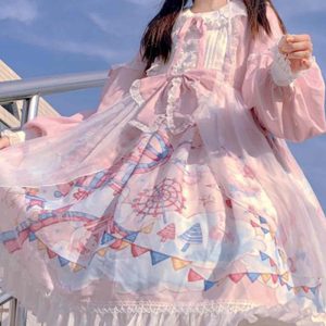 Pink Lolita Dress - Sweet and Kawaii Women's Fashion