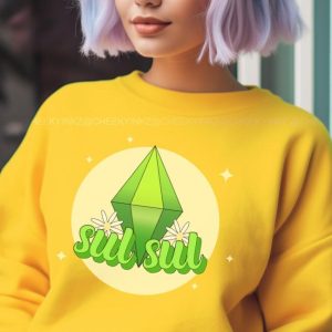 Plumbob Sweatshirt | Sul Sul and Daisy | Cozy Unisex Crewneck