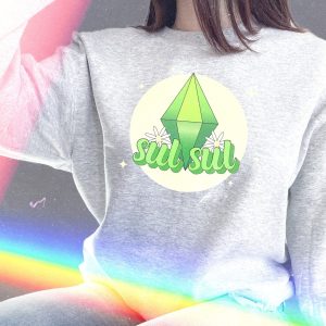 Plumbob Sweatshirt | Sul Sul and Daisy | Cozy Unisex Crewneck