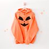 Pumpkin Kitty Face Halloween Hoodie - Spooky Season Gift