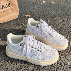 Purple Kaalixto Sneakers - Y2K Fashion Statement Footwear