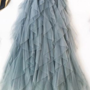 Romantic Layered Tier Tulle Skirt - Y2K Fashion Essential