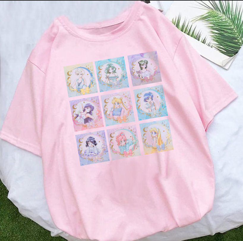 Sailor Moon Harajuku Kawaii Anime Shirt