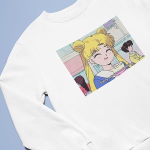 Sailor Moon Sweatshirt - Pastel Harajuku Anime Shirt