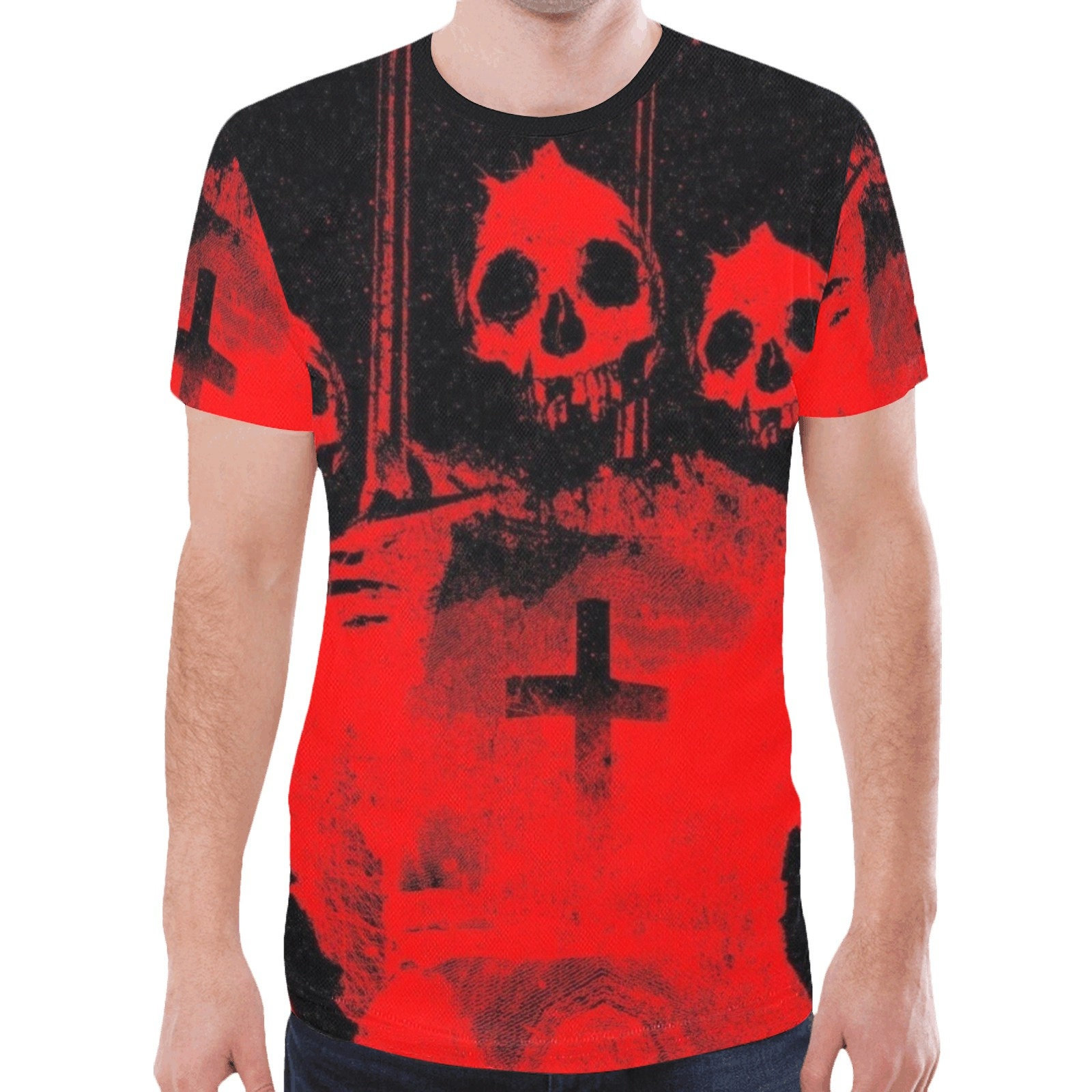 Satanic Baphomet T-Shirt for Y2K Clothing