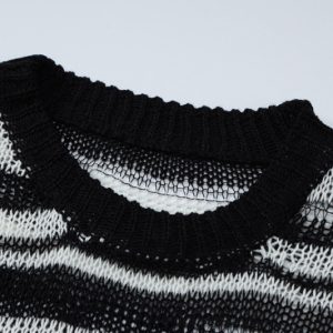 Sexy Crochet Y2K Grunge Streetwear Gothic Punk Dress