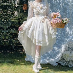 Sleeveless Lolita Dress - Elegant and Kawaii Summer Fashion