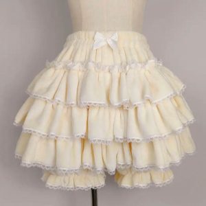 Soft Harajuku Bloomers Skirt - Y2K Clothing