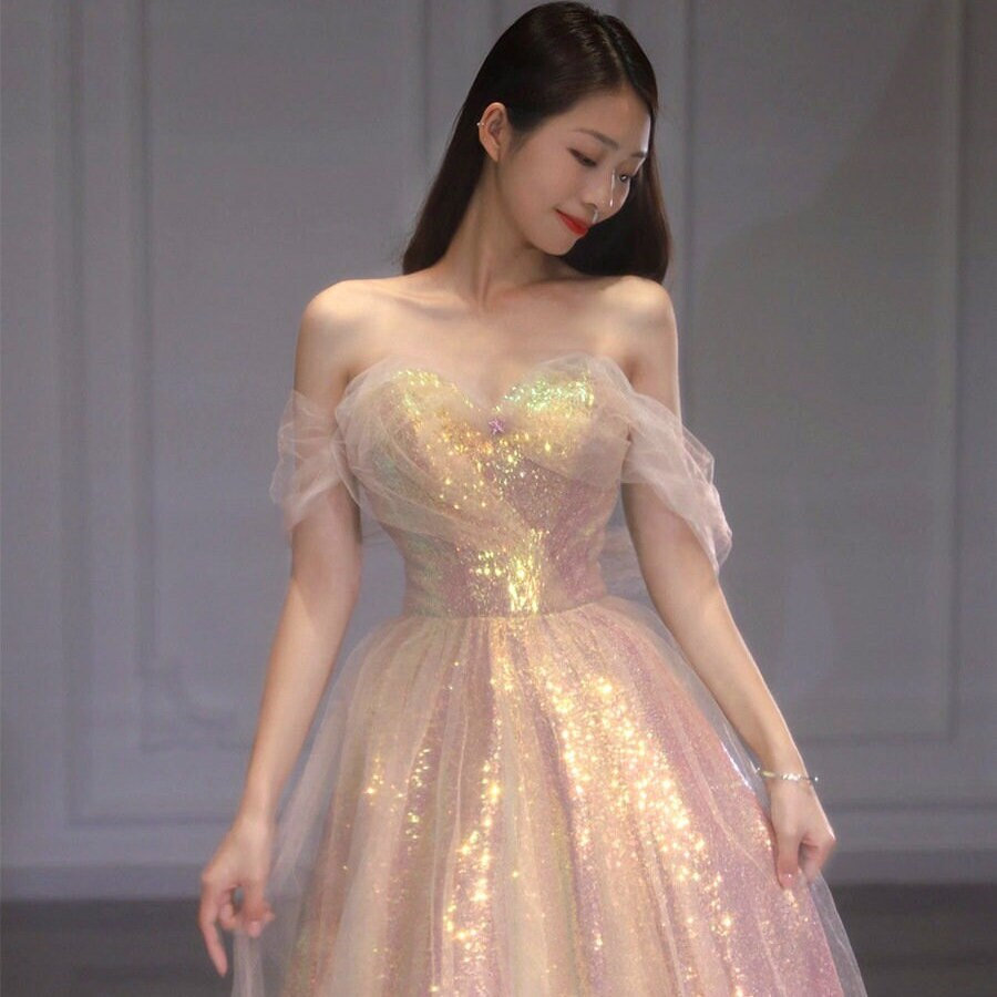 Sparkling Tulle Evening Dress for Fairy Ball