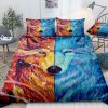 Starry Boho Moon and Galaxy Bedding Set - Dreamy and Celestial Bed Decor